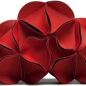 WOLF AND BADGER/ELEMOOD RED BLOSSOM CLOUD SHOULDER BAG